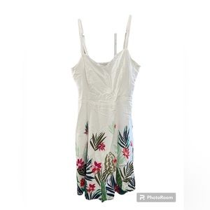 Small White and Floral Old Navy Dress